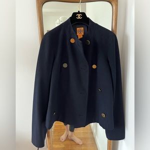 Tory Burch military wool jacket